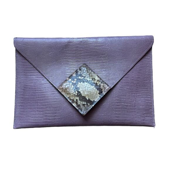 Vintage by David Mehler for Dame envelope clutch purse - Picture 1 of 7